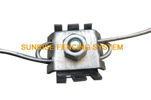 Ss Wire Joiner Clamp For Solar Fencing Fitting