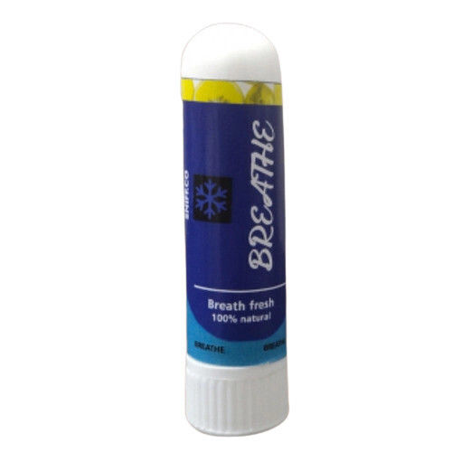 100% Natural Breath Fresh Nasal Inhaler Application: External Use Only