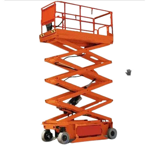 Scissor Lift With 500 Kilograms Loading Capacity For Industrial Use at