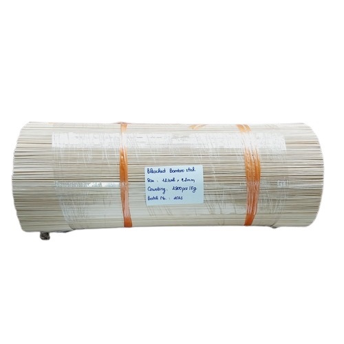 sBleached Round Bamboo Sticks 8 to 12 Inches