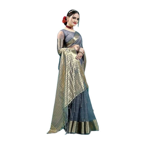 Party Wear Pure Jacquard Sequence Organza Silk Saree