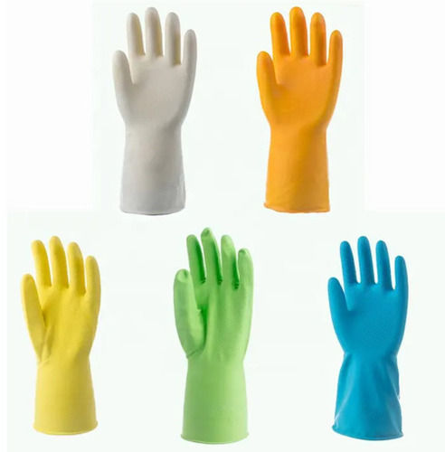 Nylon Household Natural Latex Hand Gloves