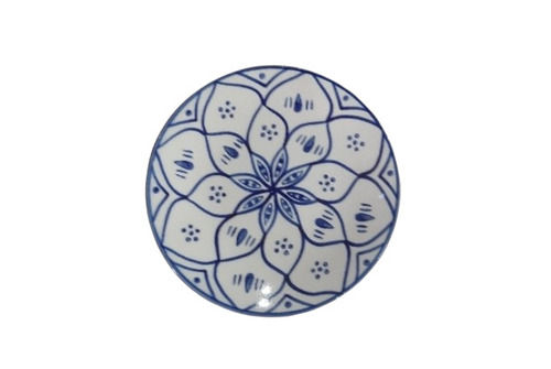 Round Ceramic Printed Dinner Plates