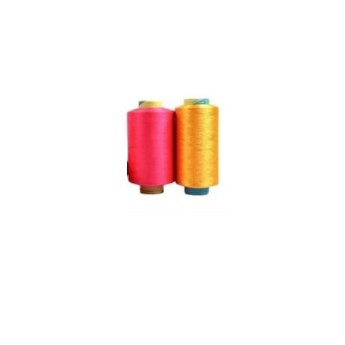 As Per  Customer Requirement Plain Dyed Polyester Aty Yarn