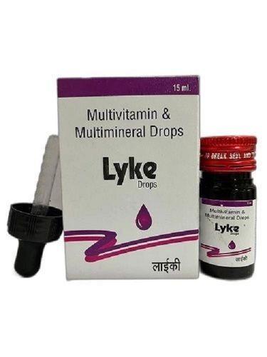 Lyke Multivitamin And Multimineral Drops 15Ml General Medicines