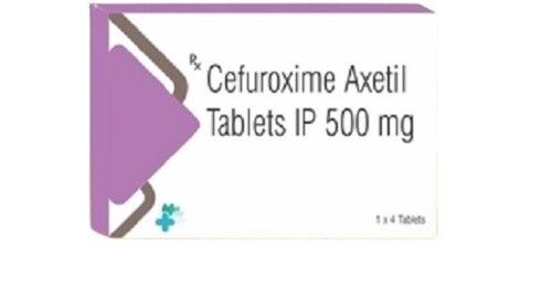 Cefuroxime Axetil Tablet Ip 500 Mg ग्रेड: दवा 