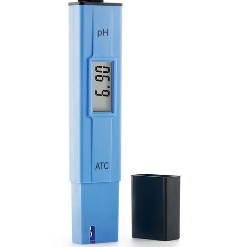 High Sensitivity Pen-Type pH Meter - Range 0.0~14.0pH, 170x36x23 mm | Automatic Temperature Compensation, Portable Design, Easy Operation