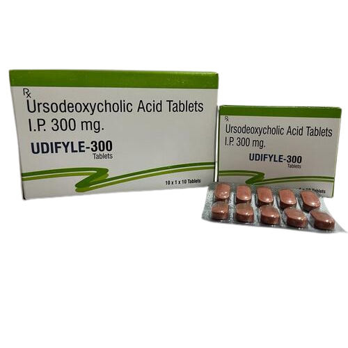 Udifyle-300 उर्सोडॉक्सिकोलिक एसिड टैबलेट Ip 300 Mg जेनेरिक ड्रग्स 