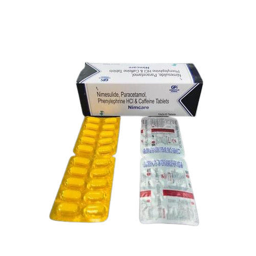 Nimesulide Paracetamol Phenylephrine HCI And Caffeine Tablets