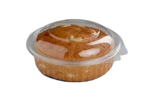 Round Shape Transparent Plastic Disposable Cake Packaging Container