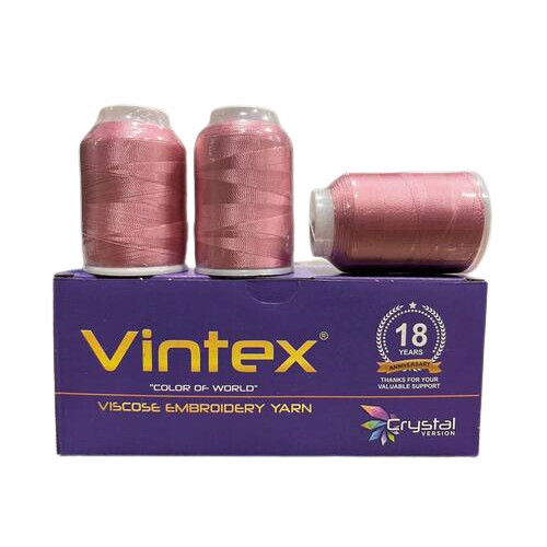 Vintex Viscose एम्ब्रॉयडरी थ्रेड्स 