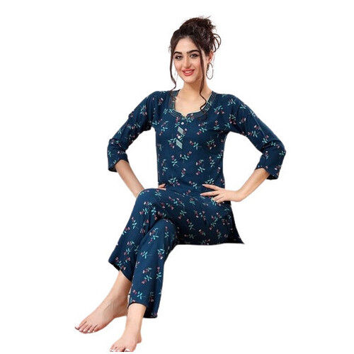 Ladies Regular Nightwear Rayon Kurti