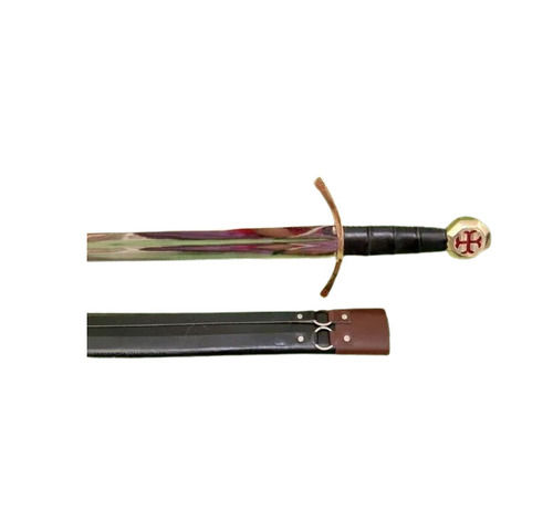 Easy to Grip Polished Finish Corrosion Resistant Steel Body Medieval Swords