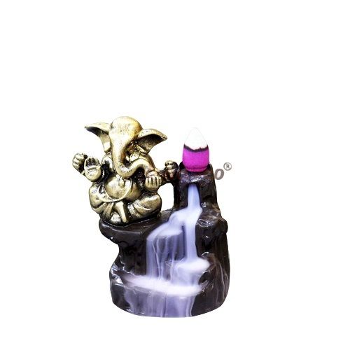 Ganesha Back Flow Smoke Fountain