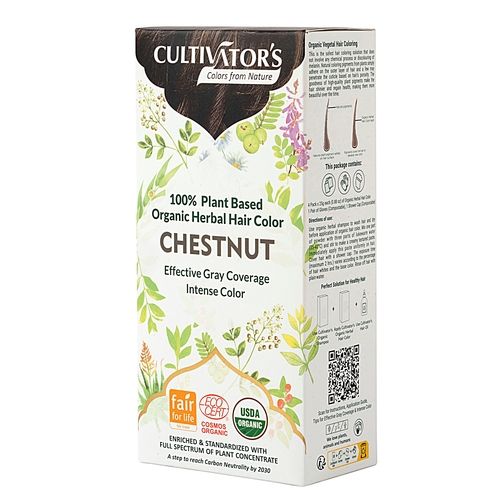 Coloring Products Cultivator'S Organic Herbal Hair Color- Chestnut