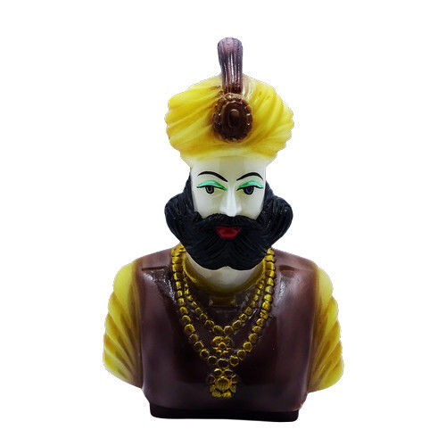 Handcrafted Raja Statue Showpiece