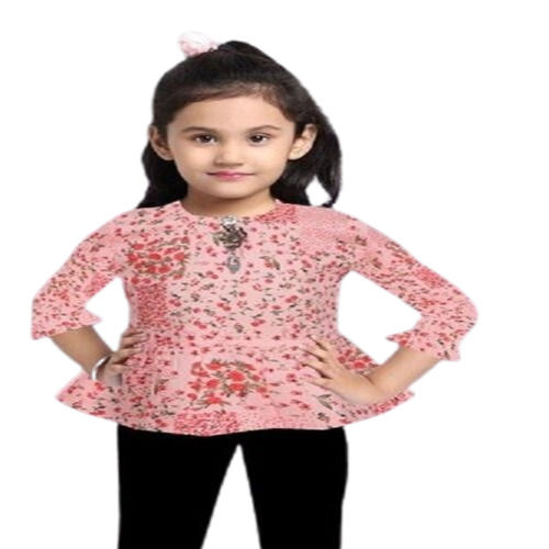 Ahm Kids वेस्टर्न वियर डिज़ाइन प्रिंटेड टॉप