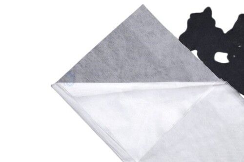 White Non Woven Thermal Bonded Nylon Interlining Fabric