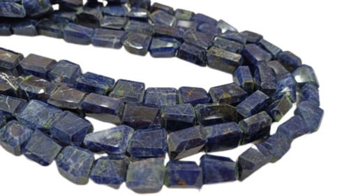 Natural Sodalite Tumbled Stone Beads