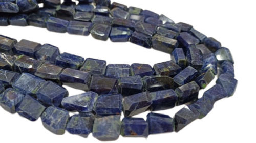 10MM TO 15MM Blue Natural Sodalite Tumbled Stone Beads