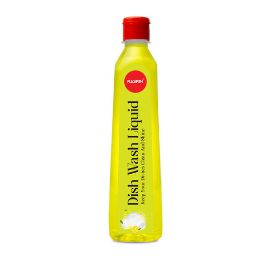 Yellow 500Ml Lemon Rasrin Liquid Dish Wash