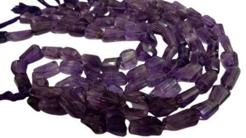 10MM TO 15MM Purple Natural Amethyst Tumbled Beads