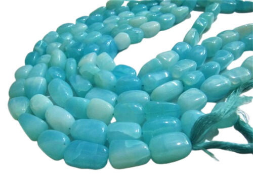 Natural Peruvian Opal Plain Nugget Tumbled Beads