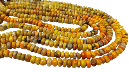 Stone Natural Yellow Bumble Bee 5-6Mm Beads