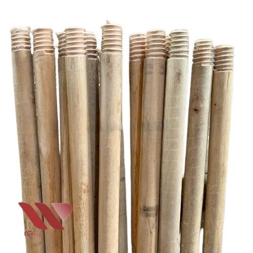 Natural Wood Broom Sticks Application: Household Item