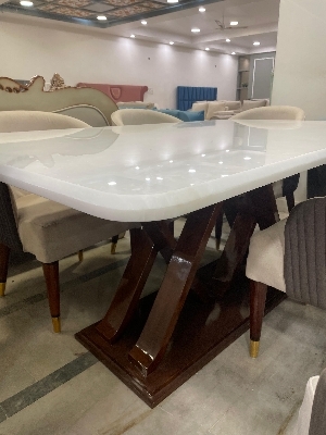 Handcrafted Round Marble Table Top