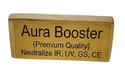 Brass Energy Balancer - 5.5x1.5x0.6 cm Golden Aura Enhancer for Chakra Alignment Durable & Scratch Resistant