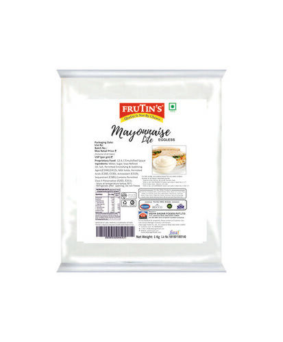 Lite Vacuum Pack Mayonnaise with Low Calories and Healthy Ingredients