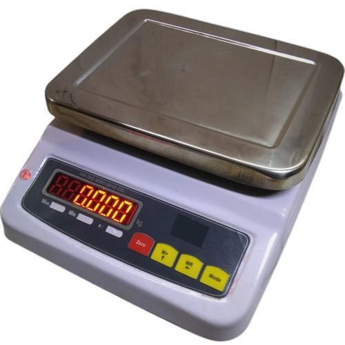 Silver Laboratory Digital Weighing Machine