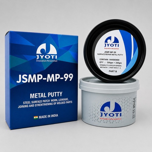 Industrial Metal Putty - Metal, Various Sizes, Matt Finish | High Corrosion Resistance, Chemical Resistant, Up to 180Â°C Temperature Resistance, Machineable Finish