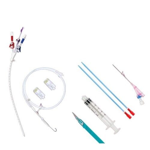 Comes In Various Colors Central Venous Catheter (Cvc) Set