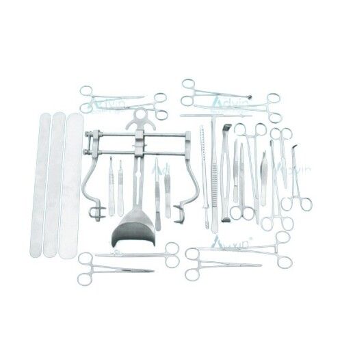 Stainless Steel Laparotomy Instrument Set