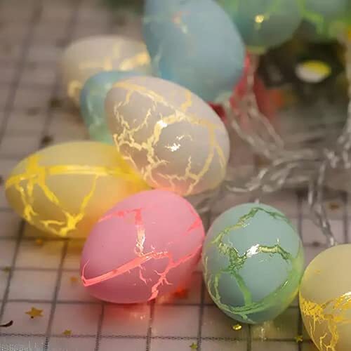 Creacked Egg  Sting Light