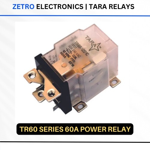 Tr 60 A 12v 24v Power Tara Relays - Color: Grey