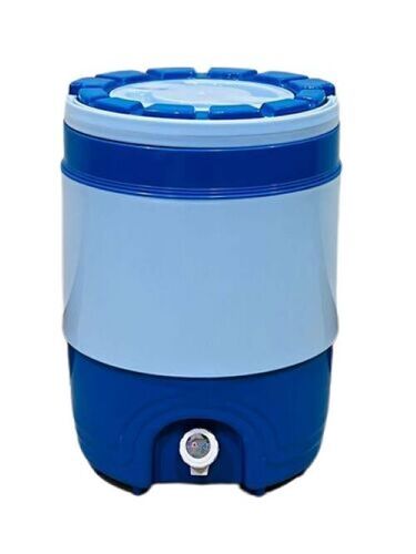 Premium Round Plastic Insulated Water Camper - Durable, Keeps Water Chilled, Available in Various Colors