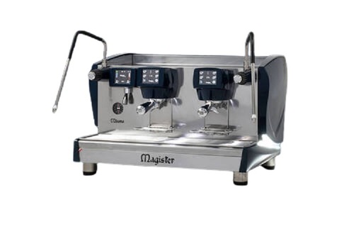 Magister Miura Multiboiler Espresso Coffee Maker - Stainless Steel, 11L/17L Capacity, 3500/5400W Power | Auto Boiling, LCD Display, Cool Touch Steam Wands, Independent Temperature Control