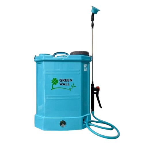 Electric Backpack Sprayer - 18L Capacity, PP Eco-Friendly Material, Blue Color | Heavy Tank, Comfortable Backrest, Strong Power Water Pump, Variety Nozzles