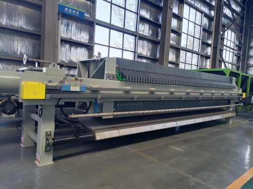 Dewatering filter press 