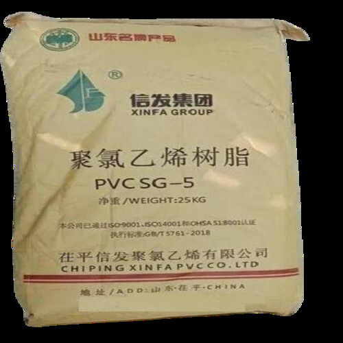 White Industrial Grade Xinfa Chemicals Pvc Resin Sg-5