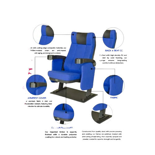 Auditorium Prime Chair - Color: Blue