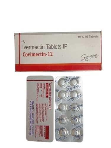Covimectin Tablet (Ivermectin) 12Mg - Grade: Medicine