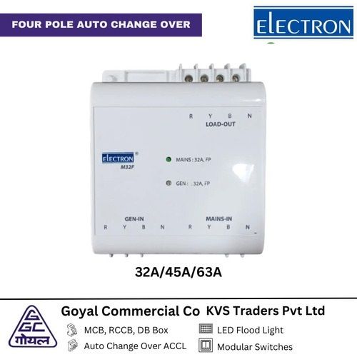 Electron Four Pole Automatic Changeover Switches ACCL