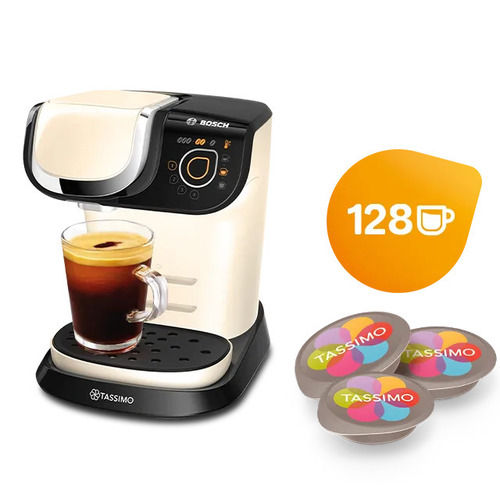 Tassimo My Way Cream Espresso Machine