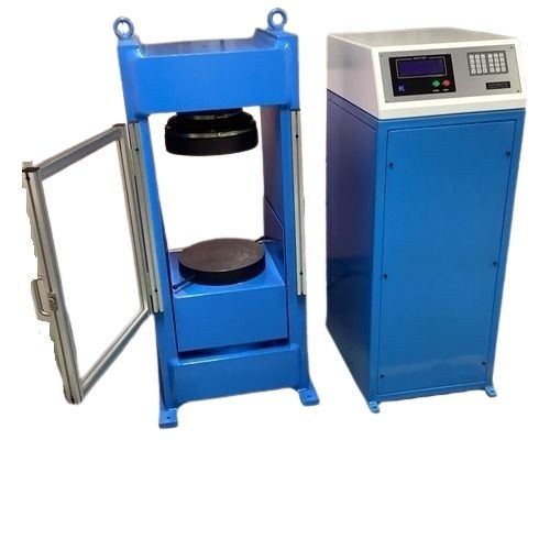 Concrete Testing Lab Equipment - Color: Blue