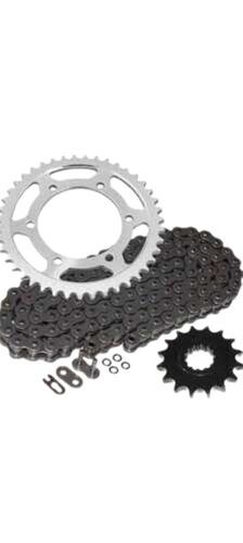 Mild Steel Hero Splendor Bike Chain Set