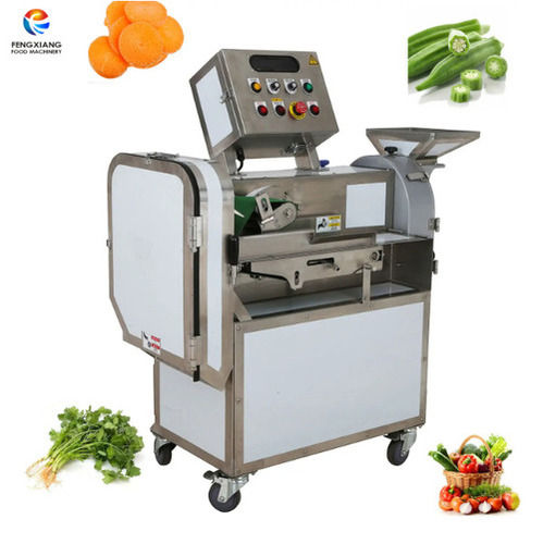 FC-301L Double-Head Automatic Eggplant Vegetable Cutting Machine